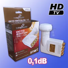 LNB Octo Smart Titanium 0,1dB