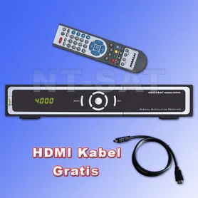 Digital DVB-S Receiver Megasat 4050 HDMI