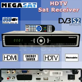 Digital Receiver Megasat HD 720 Vollprogrammiert!