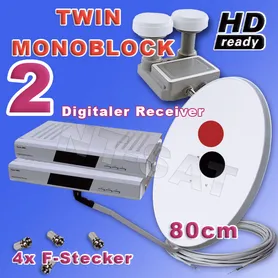 2 Teilnehmer Komplettanlage-2 Digital Receiver M 45