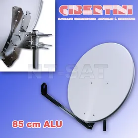 Gibertini Antenne 85 Aluminium Hellgrau