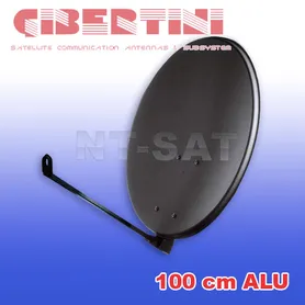 Sat Antenne Gibertini 100cm Alu (Antrazith)
