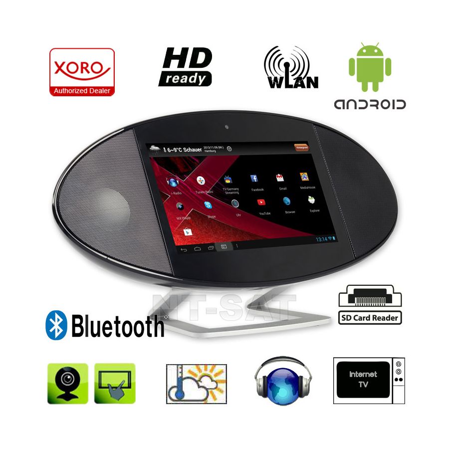 TV und Radio mit WiFi, Wetterstation, Multimedia