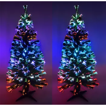k 252 nstlicher weihnachtsbaum 150cm led glasfaser 5 farben k 252 nstlicher weihnachtsbaum 150cm led glasfaser 5 farben