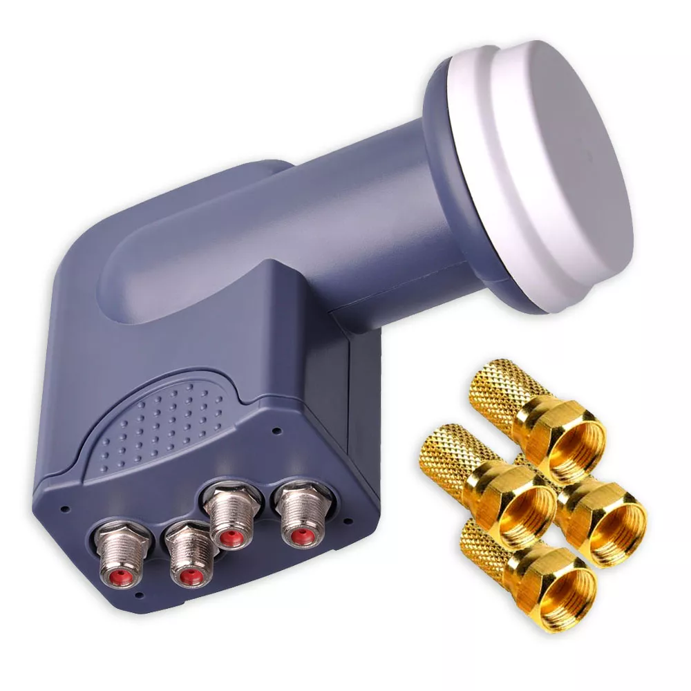 MTI LNB Quad DIGITAL QUAD Quattro Switch LNB FULL HD HDTV 3D HD