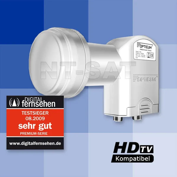 Opticum Premium Twin LNB LTP-04H 0,1 dB