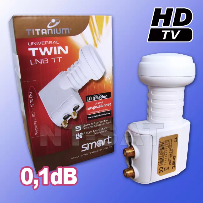 LNB Twin "Smart Titanium" nur 0,1 dB