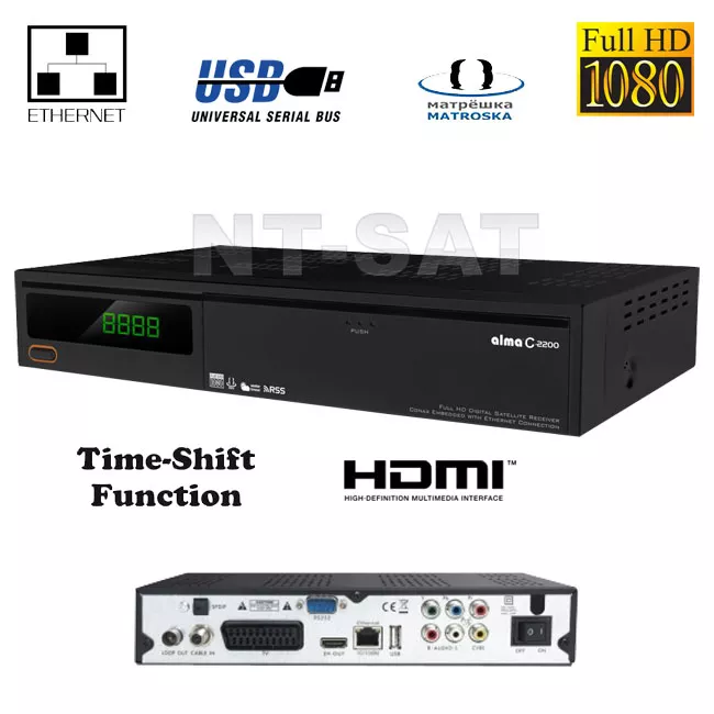 Alma C2200 Full HD Kabel Receiver eBay