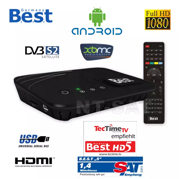 Smart TV Box TVIP S-Box v.410 IPTV HD Multimedia
