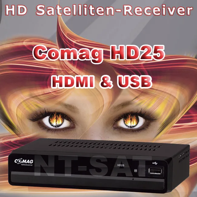 HD Satelliten Volksreceiver Comag HD25