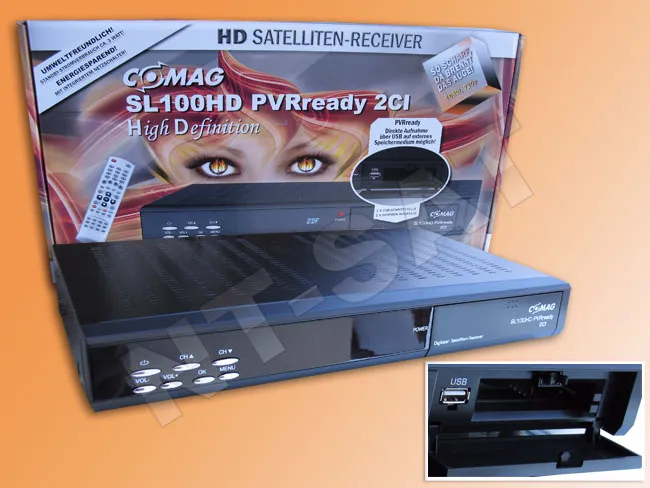 HD Satelliten Receiver Comag SL 100 HDTV PVR Ready