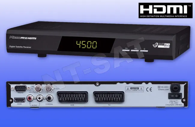 Digital DVB-S Receiver Micro M45 HDMI