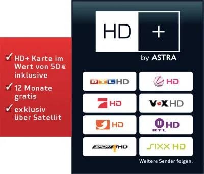 HD Sat Receiver Micro m120HD+ mit 12 Monate