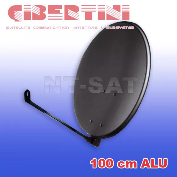 Sat Antenne Gibertini 100cm Alu (Antrazith)