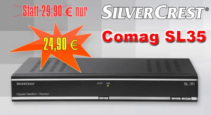 Digital Sat-Receiver SilverCrest SL 35 2x Scart