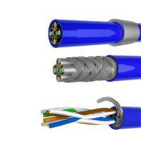 Cat.8 Werkzeugloser Netzwerkverbinder, STP Kupplung (LSA+)