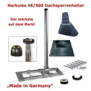 Herkules Auf/Dach-Sparrenhalter Mast Sat-DVBT Halter inkl. Montage-Set