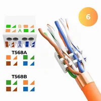 CAT 7 RJ45 Netzwerkstecker aus Metall – werkzeuglos, STP, bis 10 Gbit/s