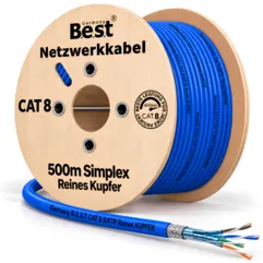 500m CAT 8 Netzwerkkabel 40 Gbit/s CAT8 Germany B.e.s.t