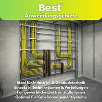 Erdungskabel H07V-K 16mm² grün-gelb Kupferlitze NYAF flexibel 5-100m PV