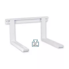 Mikrowelle Halterung bis 35 kg Wandhalterung Mikrowelle Halter Weiß