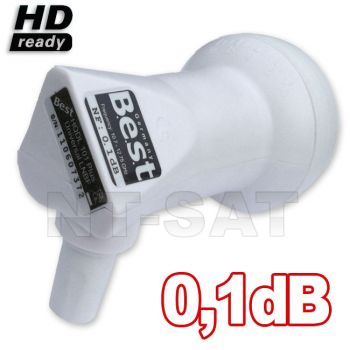 LNB Single 0,1 dB BEST Germany Digital