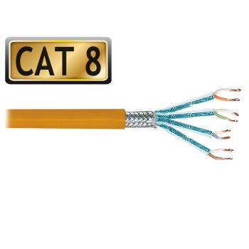 100m S/FTP Datenkabel CAT8 Twisted Pair