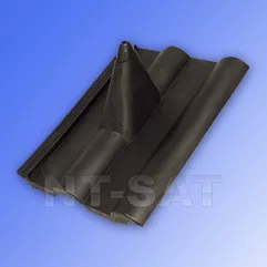 PremiumX Dachabdeckung Frankfurt Schwarz Dachabdeckung Dachziegel Kunststoff PVC