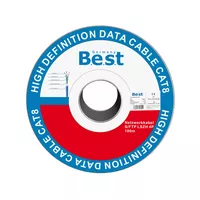 100m CAT 8 Netzwerkkabel Verlegekabel 40 Gbit/s CAT8 Verkabelung Netzwerk Datenkabel CAT8.1 LAN Germany B.e.s.t
