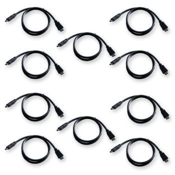 10 x 1m HDMI Kabel 3D Highend Ethernet FULL HDTV HD TV für Receiver / Konsole