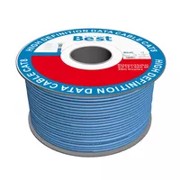 50m B.e.s.t Germany CAT 8 Duplex Netzwerkkabel Verlegekabel 40 Gbit/s CAT8 Datenkabel CAT8.1 LAN