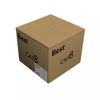 50m B.e.s.t Germany CAT 8 Duplex Netzwerkkabel Verlegekabel 40 Gbit/s CAT8 Datenkabel CAT8.1 LAN