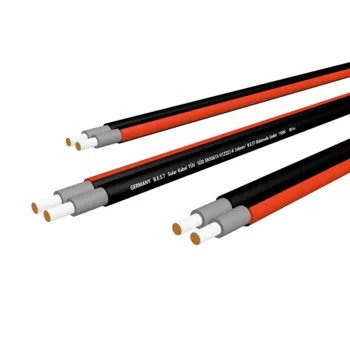 Solarkabel Duplex 6mm² PV Kabel TÜV Zertifiziertes Solar Kabel aus Kupfer, Germany B.e.s.t Photovoltaik Kabel 50m Schwarz und Rot