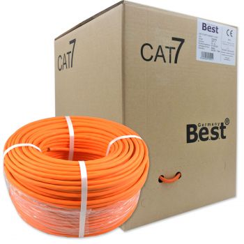 200 m CAT.7 Verlegekabel BEST Gigabit Netzwerkkabel KUPFER Lan 1000Mhz S/FTP