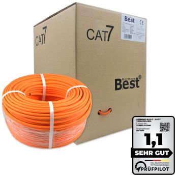 200 m CAT.7 Verlegekabel BEST Gigabit Netzwerkkabel KUPFER Lan 1000Mhz S/FTP