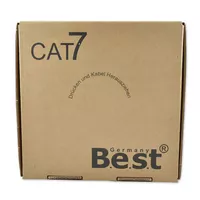 100 m Germany B.e.s.t. CAT.7 Verlegekabel Gigabit Netzwerkkabel KUPFER Lan 1000Mhz S/FTP