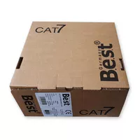 50 m CAT.7 Verlegekabel Twin Netzwerkkabel Kupfer LAN 1000Mhz S/FTP6 5 Kat.7