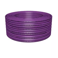 50m Cat7 + RG59 Hybridkabel – 10 Gbit/s LAN & Koaxialkabel mit 4-fach Abschirmung