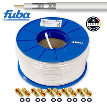 Sat Kabel Innenleiter 100% Kupfer Fuba GKA 740 Koaxialkabel Premium Qualität