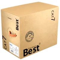 100 m Germany B.e.s.t. CAT.7 Verlegekabel duplex Netzwerkkabel Kupfer LAN 1000Mhz S/FTP6 5 Kat.7