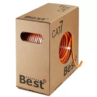 50m Germany B.e.s.t CAT 7 Verlegekabel Duplex Best Gigabit Netzwerkkabel Kupfer LAN 1000Mhz S/FTP Kat 7