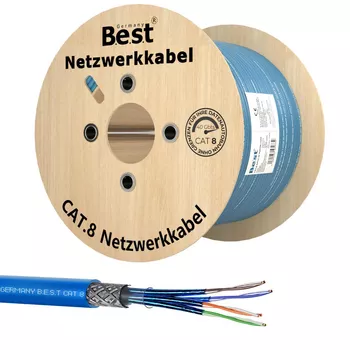 500m CAT 8 Netzwerkkabel 40 Gbit/s CAT8 Germany B.e.s.t