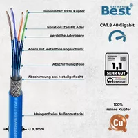 500m CAT 8 Netzwerkkabel 40 Gbit/s CAT8 Germany B.e.s.t