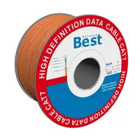 Germany B.e.s.t CAT.7 100m Simplex Verlegekabel BEST Gigabit Netzwerkkabel KUPFER Halogenfrei PIMF POE 10Gbit