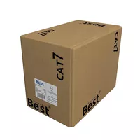 200m Germany B.e.s.t CAT.7 Simplex Verlegekabel Gigabit Netzwerkkabel KUPFER Lan 1000Mhz S/FTP KAT 7