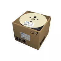 CAT 7 Netzwerkkabel, Verlegekabel Outdoor, Erdkabel LAN, CAT 7 Erdkabel 500m, Gigabit Netzwerkkabel außen, Datenkabel Outdoor UV-beständig,