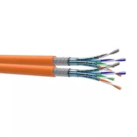 50m Germany B.e.s.t CAT 7 Verlegekabel Duplex Best Gigabit Netzwerkkabel Kupfer LAN 1000Mhz S/FTP Kat 7