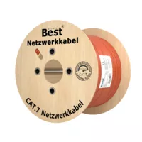 500 m CAT.7 Verlegekabel Gigabit Netzwerkkabel Kupfer LAN 1000Mhz S/FTP6 5 Kat.7