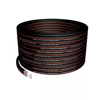 Germany B.e.s.t Solarkabel Duplex 4mm² PV Kabel TÜV Zertifiziertes Solar Kabel aus Kupfer, Photovoltaik Kabel 100m Schwarz und Rot