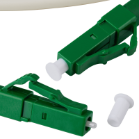 Glasfaserkabel LC/APC Simplex LWL Patchkabel LSZH 0,5–100m – Lichtwellenleiter